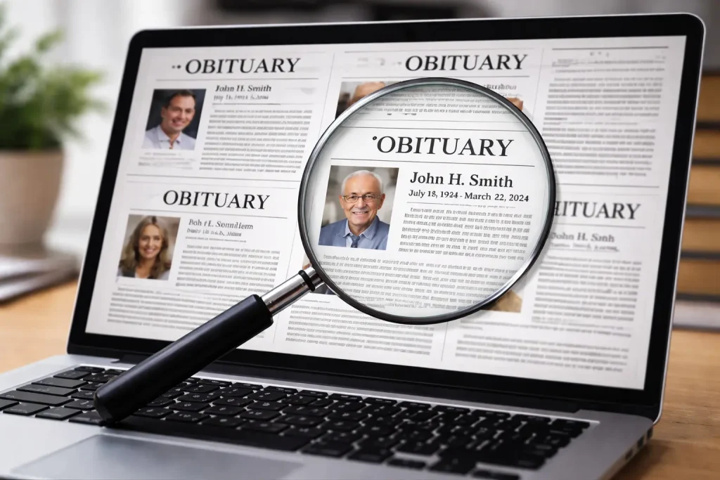 What Information Can Help You Confirm You Found the Right Obituary?